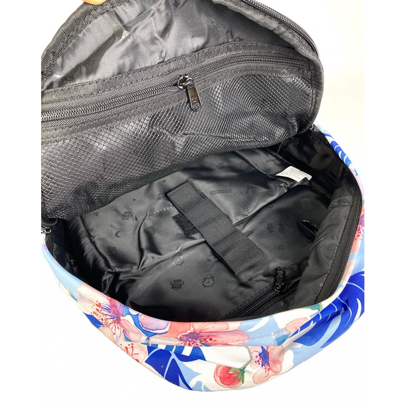 Жіночий рюкзак Evelyn блакитний - 3 фото