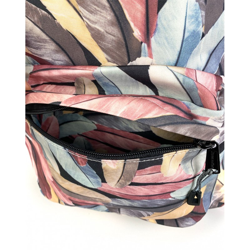 Жіночий рюкзак Feathers різнокольоровий - 5 фото