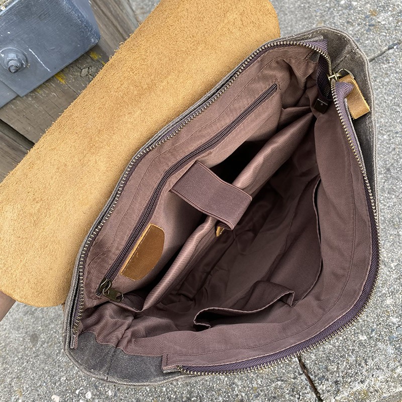 Чоловічий міський рюкзак Jacob тауп - 9 фото