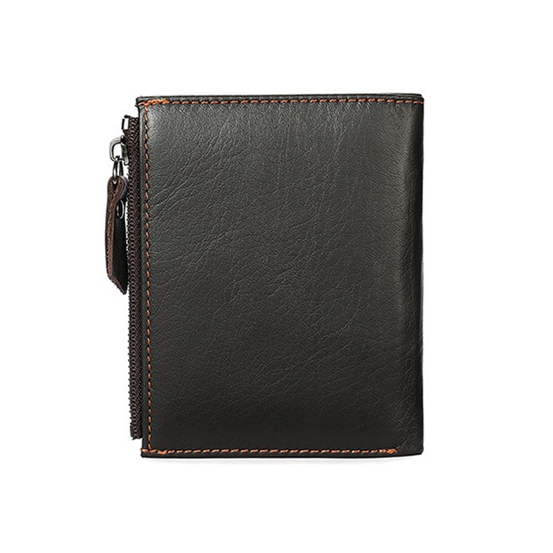 Чоловічий гаманець Kentucky шкіряний темно-коричневий - 2 фото