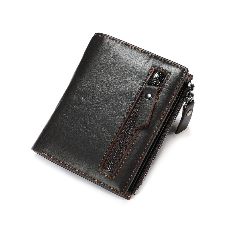 Мужской кошелек Kentucky кожаный темно-коричневый фото