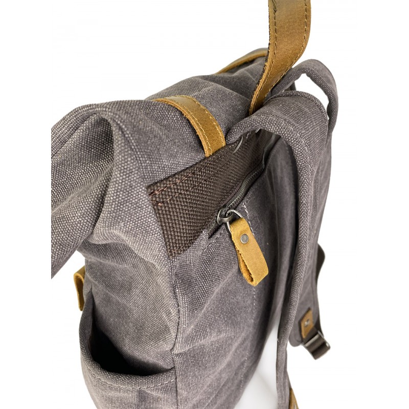 Чоловічий міський рюкзак Fridrich графіт - 8 фото