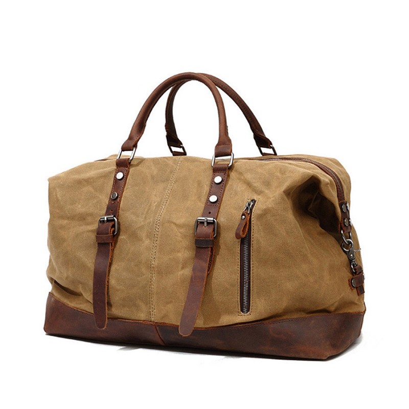 Мужская городская сумка Conrad светло-коричневая - 3 фото