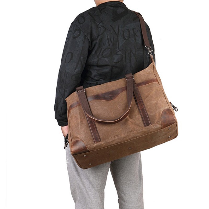 Чоловіча міська сумка Arbor коричнева - 2 фото