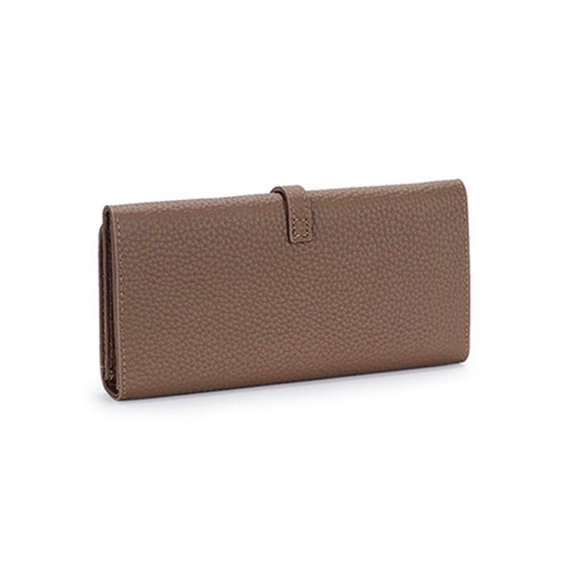 Жіночий шкіряний гаманець Vicki коричневий - 2 фото