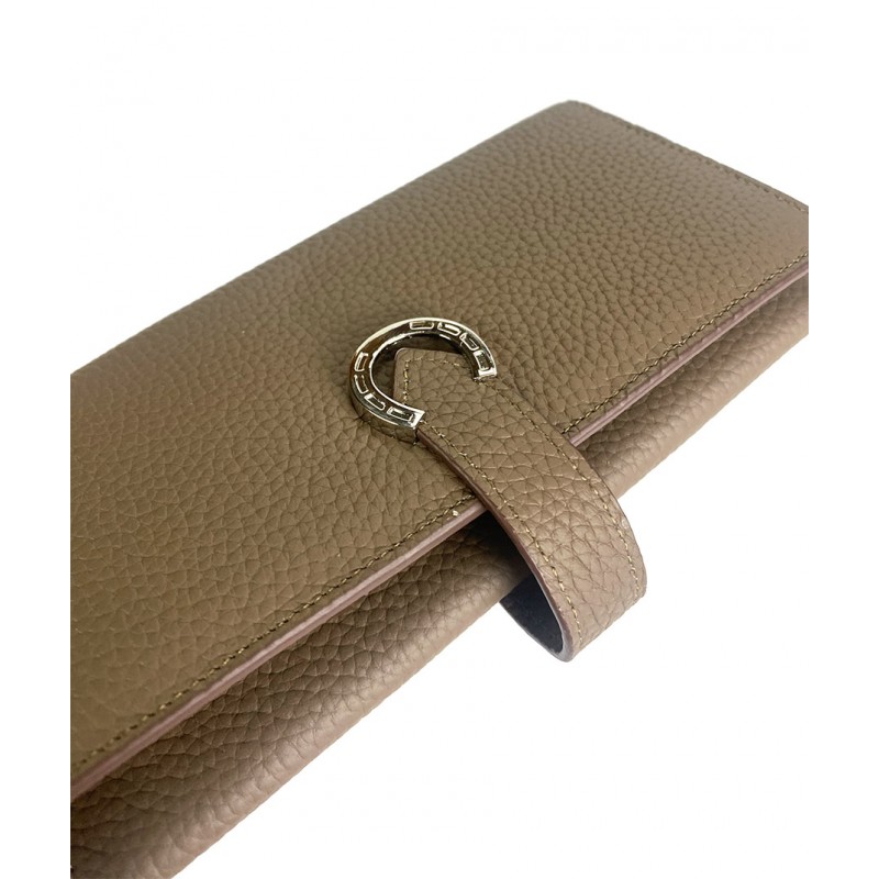 Жіночий шкіряний гаманець Louise коричневий - 2 фото