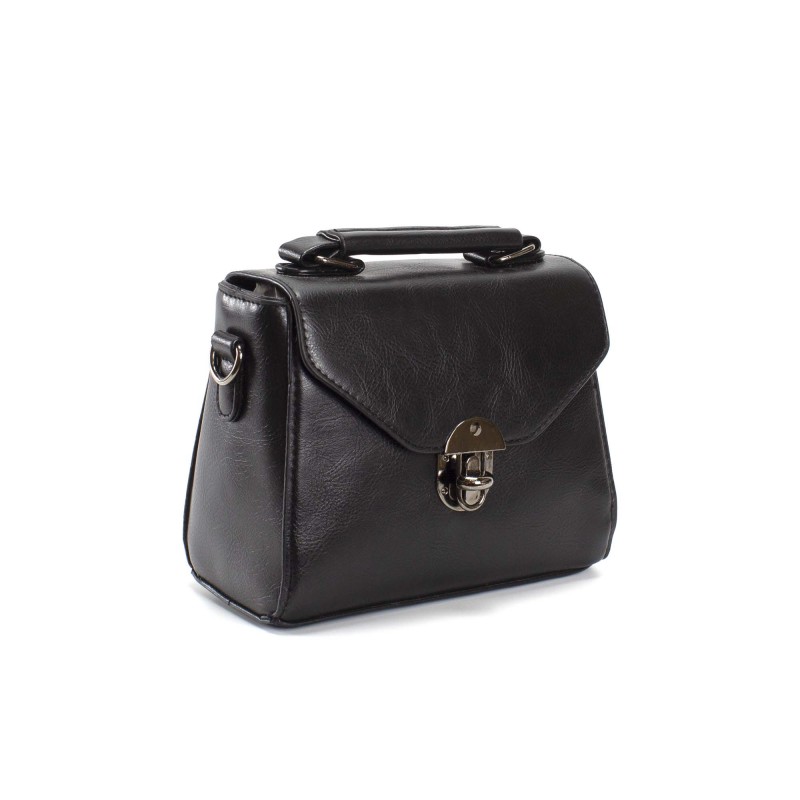 Женская сумочка-клатч Abby черная - 3 фото