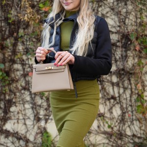 Женская кожаная сумка Kelly...