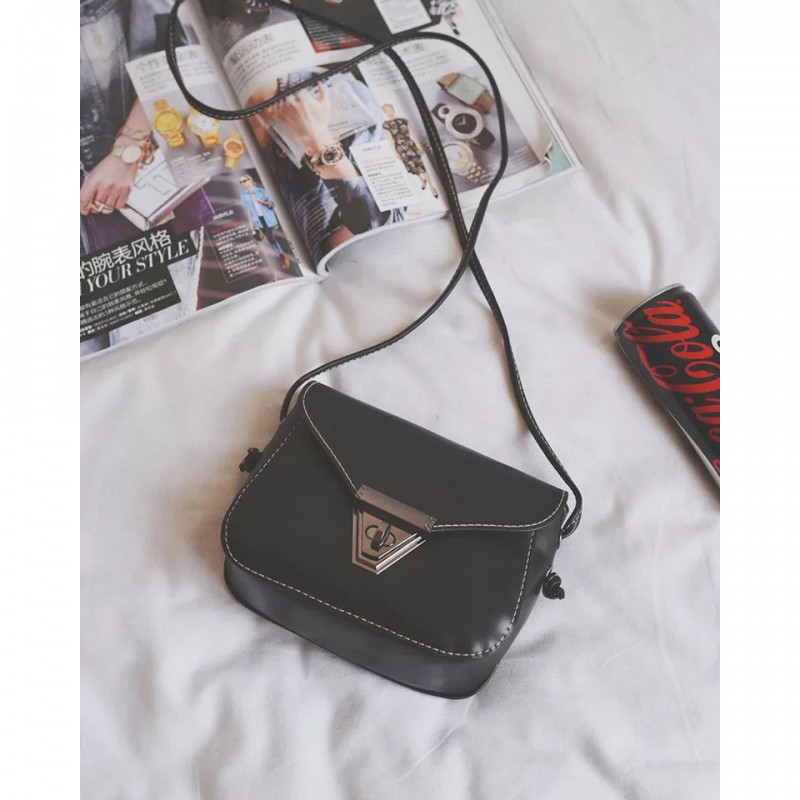 Женская сумка-клатч Jane черная - 8 фото
