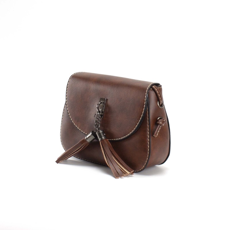 Женская сумка-клатч Anita коричневая - 1 фото