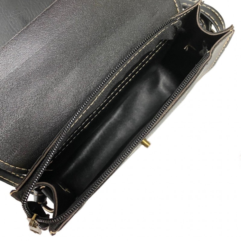 Женская сумка-клатч Aimee черная - 7 фото
