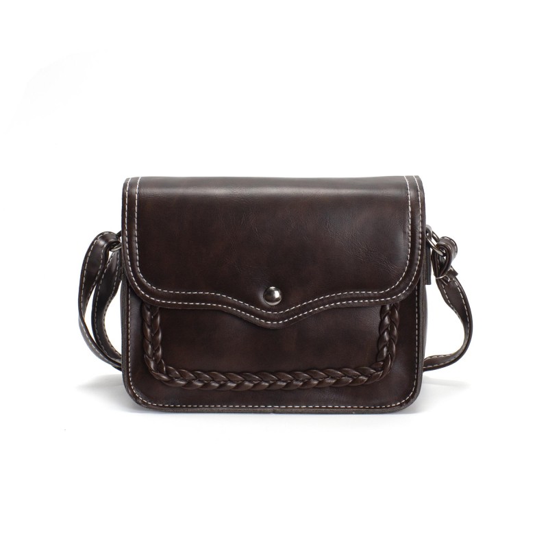 Женская сумка-клатч Barbara темно-коричневая фото
