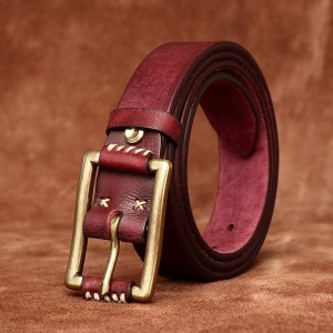 Мужской кожаный ремень...