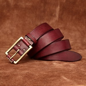 Мужской кожаный ремень...