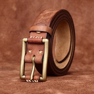 Чоловічий шкіряний ремінь...