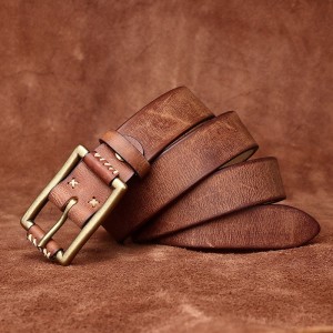 Чоловічий шкіряний ремінь...