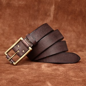 Чоловічий шкіряний ремінь...