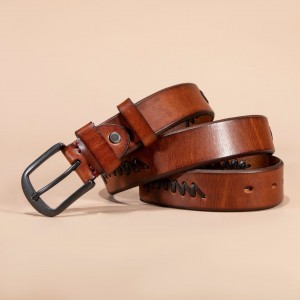 Чоловічий шкіряний ремінь...