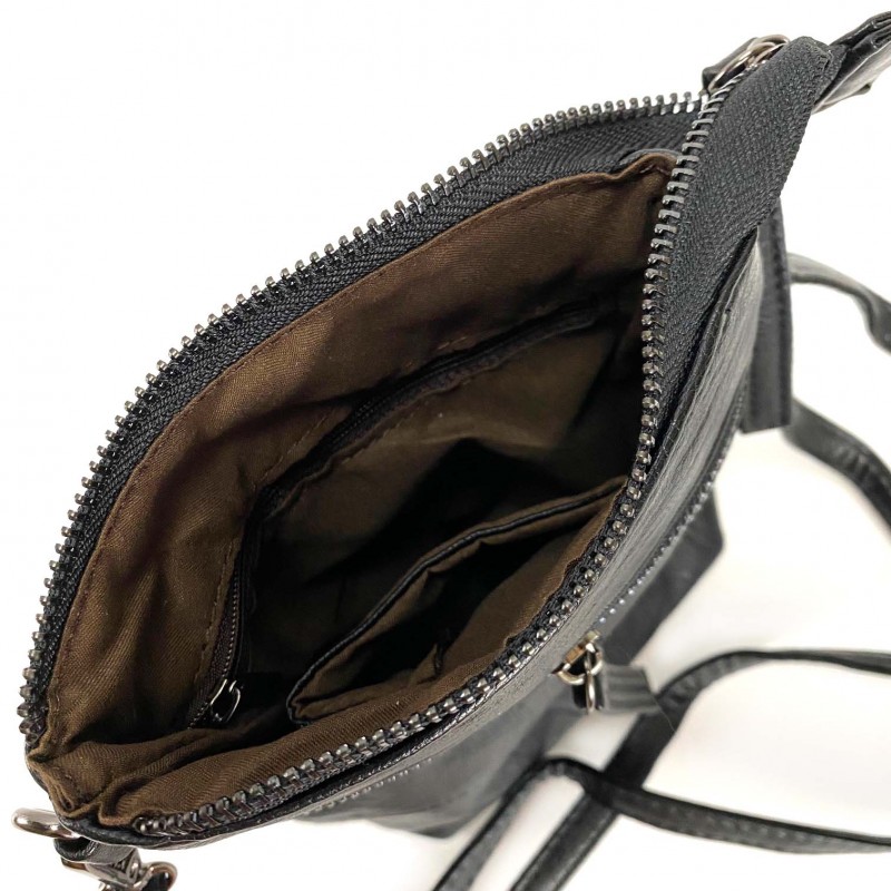 Женская сумка-клатч Juliette черная - 6 фото