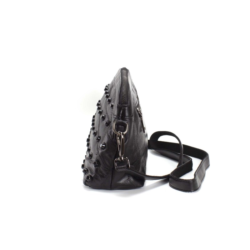 Жіноча сумка-клатч Louisa чорна - 3 фото