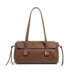 Жіноча шкіряна сумка багет...