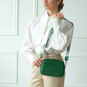 Жіноча шкіряна сумка через...