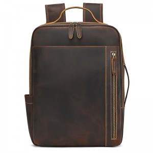 Мужской кожаный рюкзак...