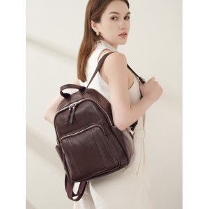 Жіночий шкіряний рюкзак...
