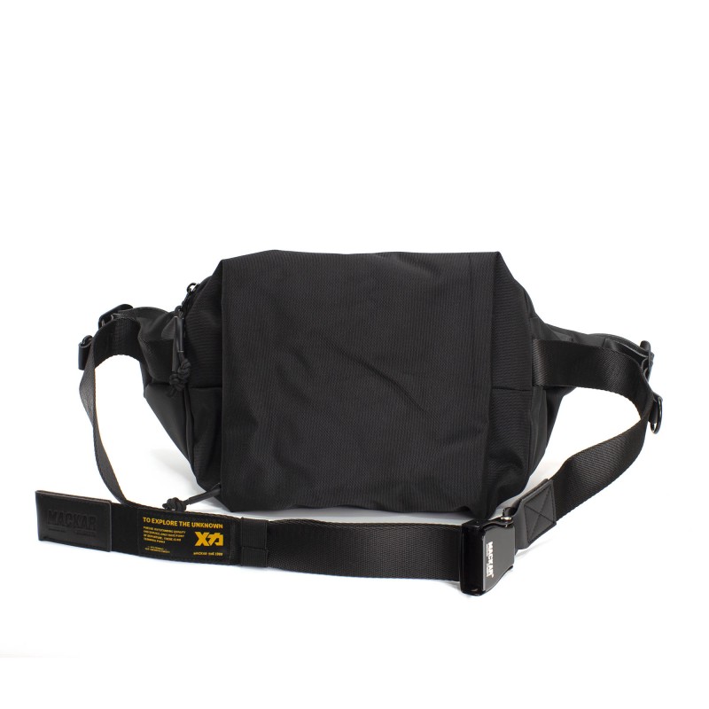 Мужская сумка слинг Mackar Urban через плечо черная - 2 фото