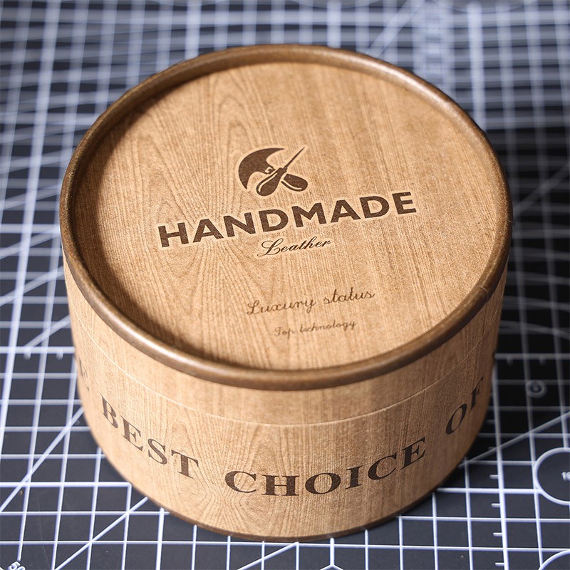 Упаковочная коробка для ремней круглая - 3 фото