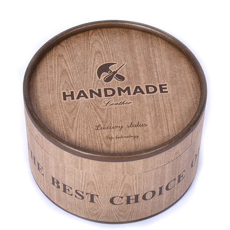 Упаковочная коробка для ремней круглая - 8 фото