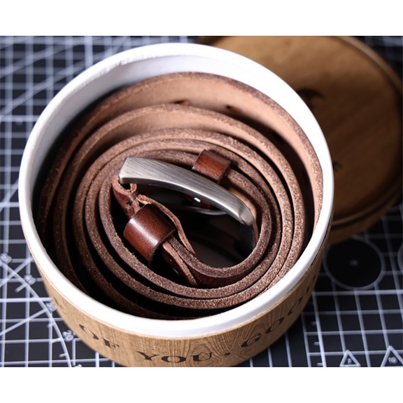 Упаковочная коробка для ремней круглая - 5 фото