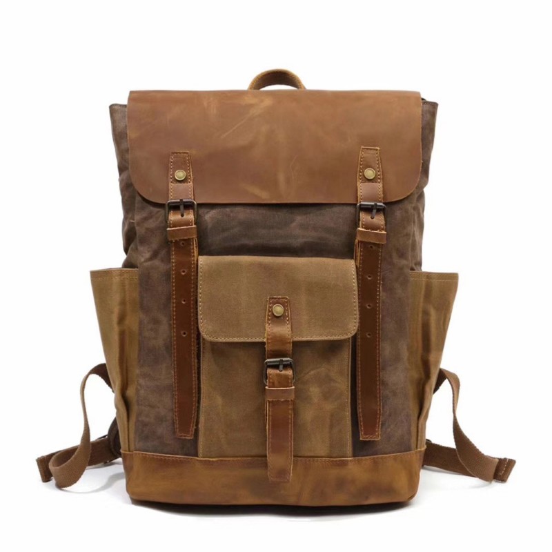 Мужской городской рюкзак Jacob коричневый фото