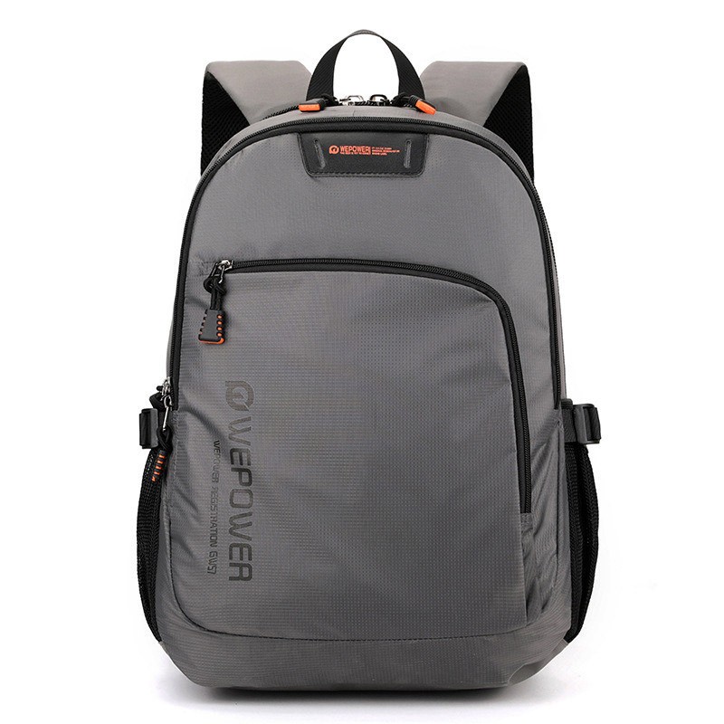 Мужской рюкзак для ноутбука WePower серый фото