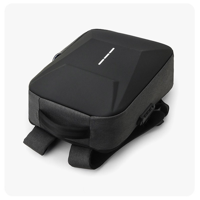 Мужской рюкзак Power серый - 8 фото