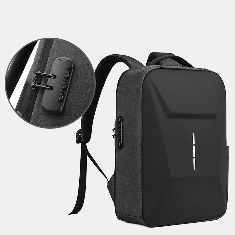 Чоловічий рюкзак Power сірий - 9 фото