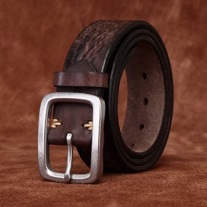 Чоловічий шкіряний ремінь...