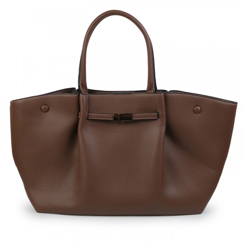 Жіноча сумка тоут Phyllis коричнева фото