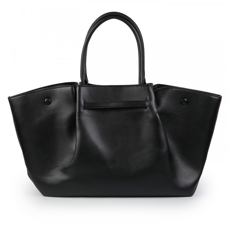 Женская сумка тоут Phyllis черная - 3 фото