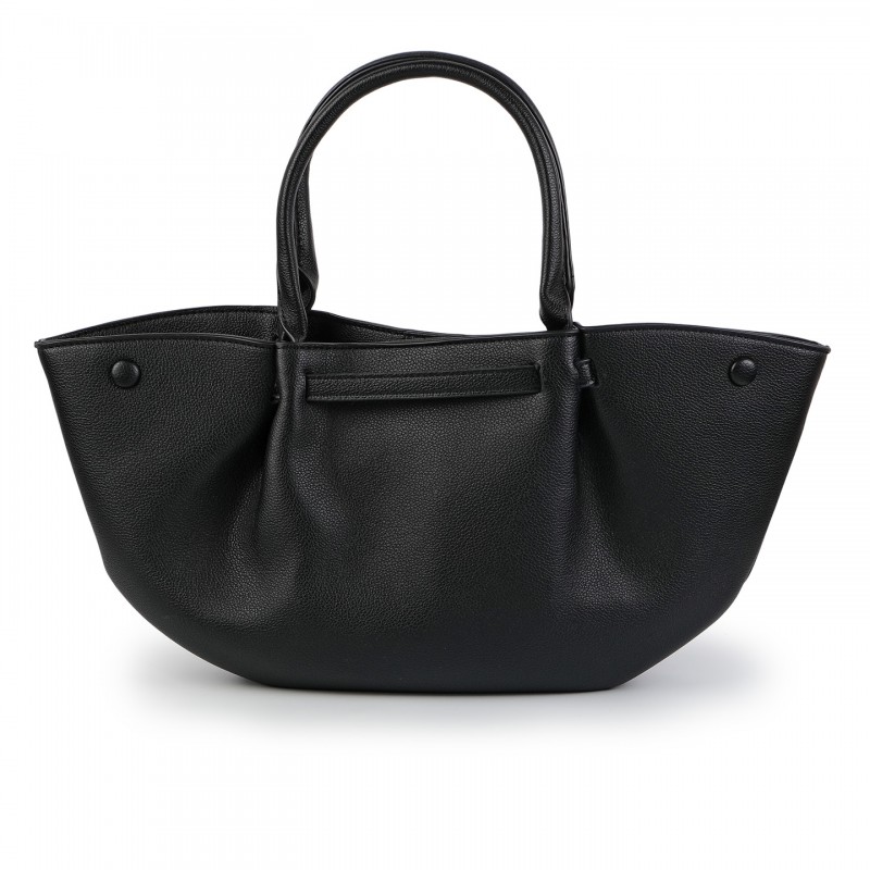 Женская сумка тоут Phyllis S черная - 3 фото