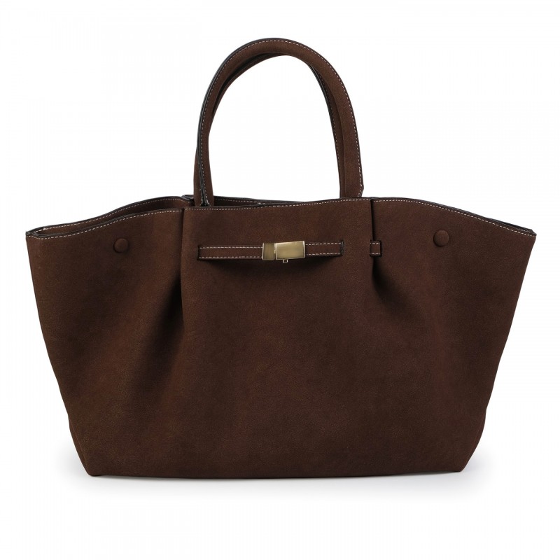 Женская сумка тоут Carmen коричневая фото