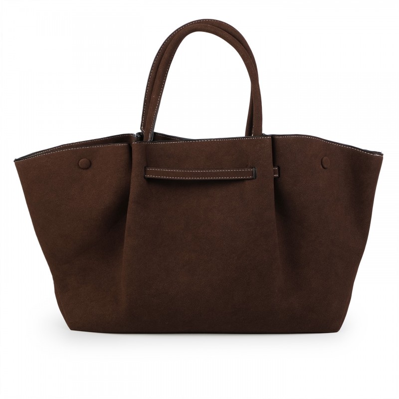 Жіноча сумка тоут Carmen коричнева - 3 фото