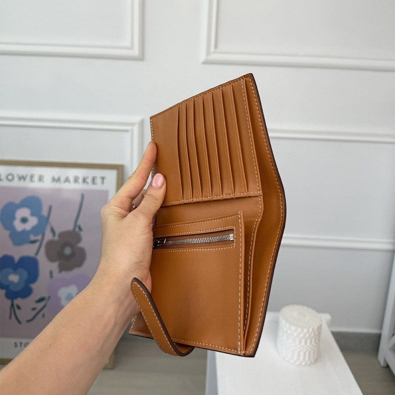 Женский кожаный кошелек Emeline белый - 4 фото