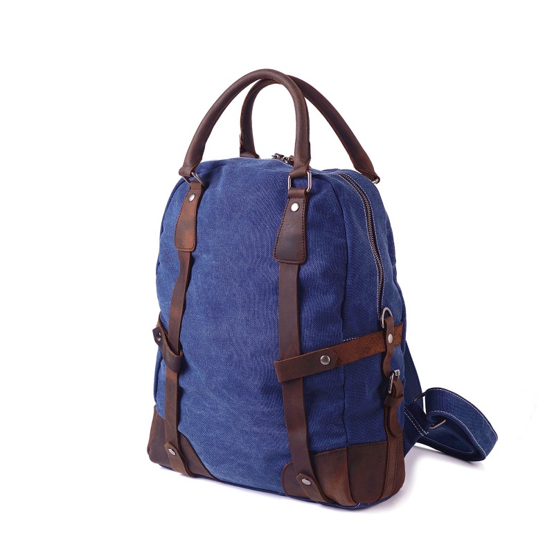 Чоловічий міський рюкзак Walt синій - 2 фото