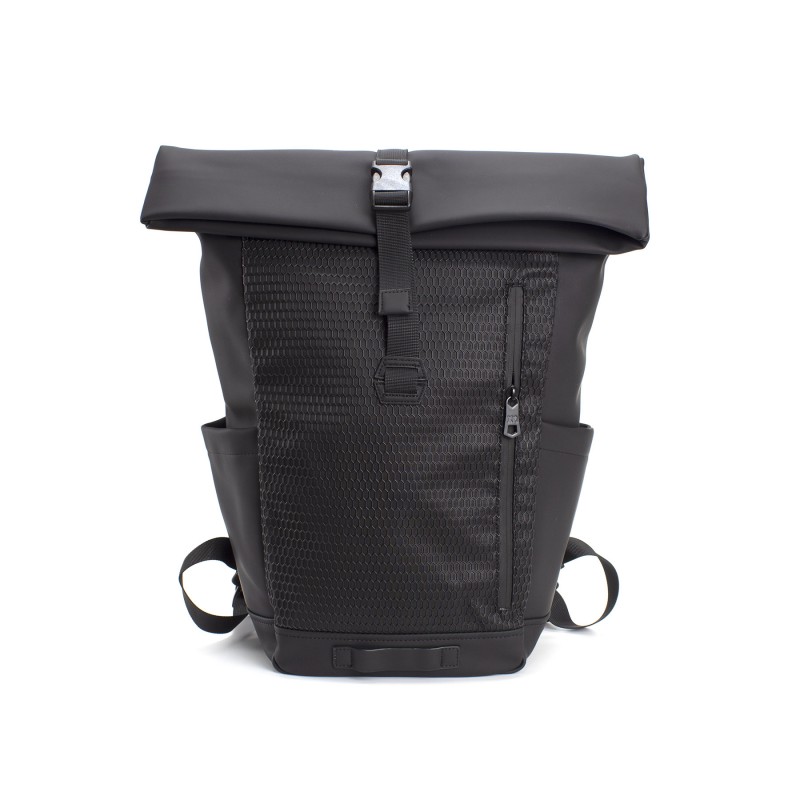 Чоловічий рюкзак Mackar City чорний фото