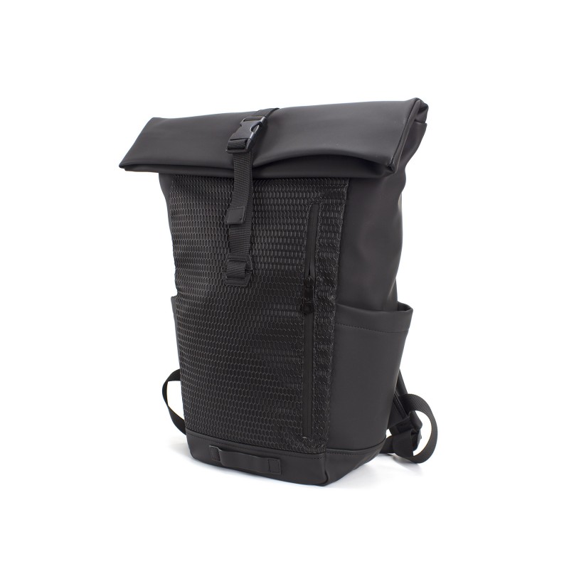 Чоловічий рюкзак Mackar City чорний - 1 фото