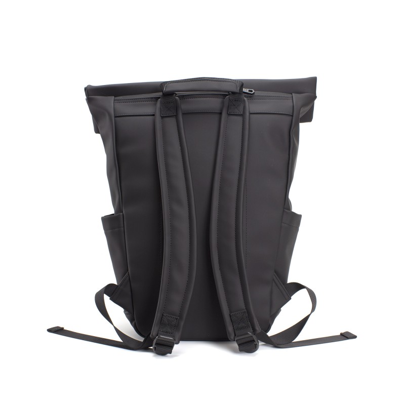 Чоловічий рюкзак Mackar City чорний - 3 фото