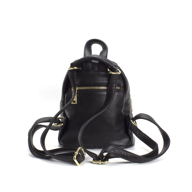 Жіночий рюкзак Amy чорний - 3 фото