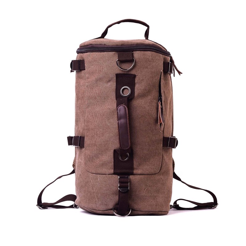 Мужской городской рюкзак-сумка Hunter коричневый фото