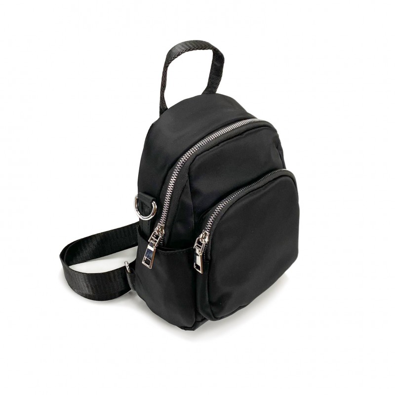 Жіночий рюкзак Jean чорний - 4 фото